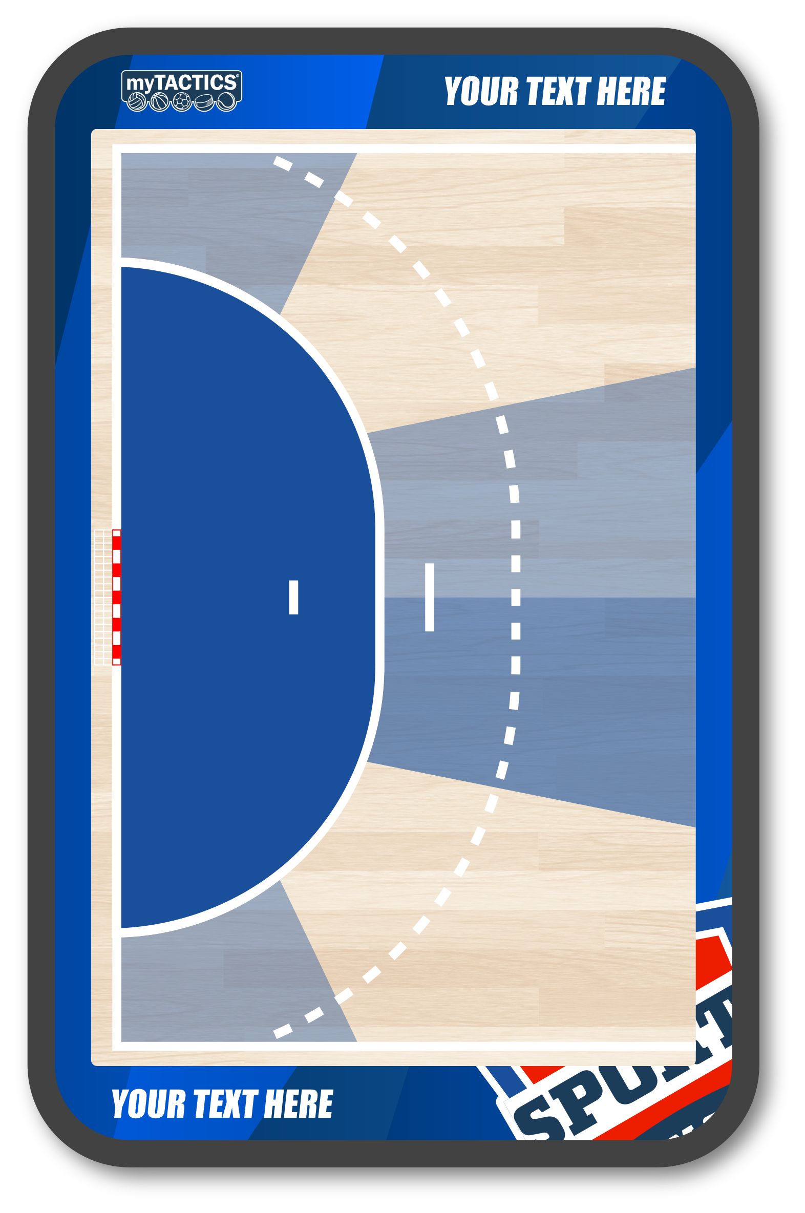 Handball tactics board