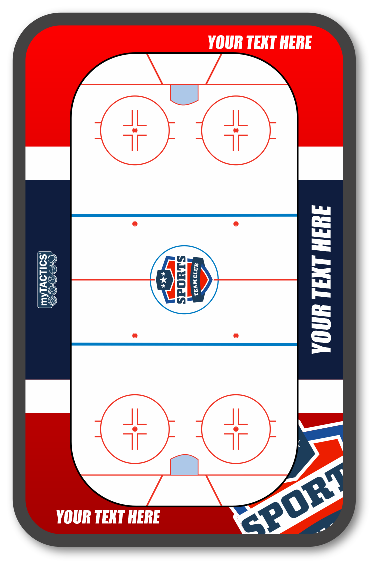 Pre-Designed Handball Coaching Board