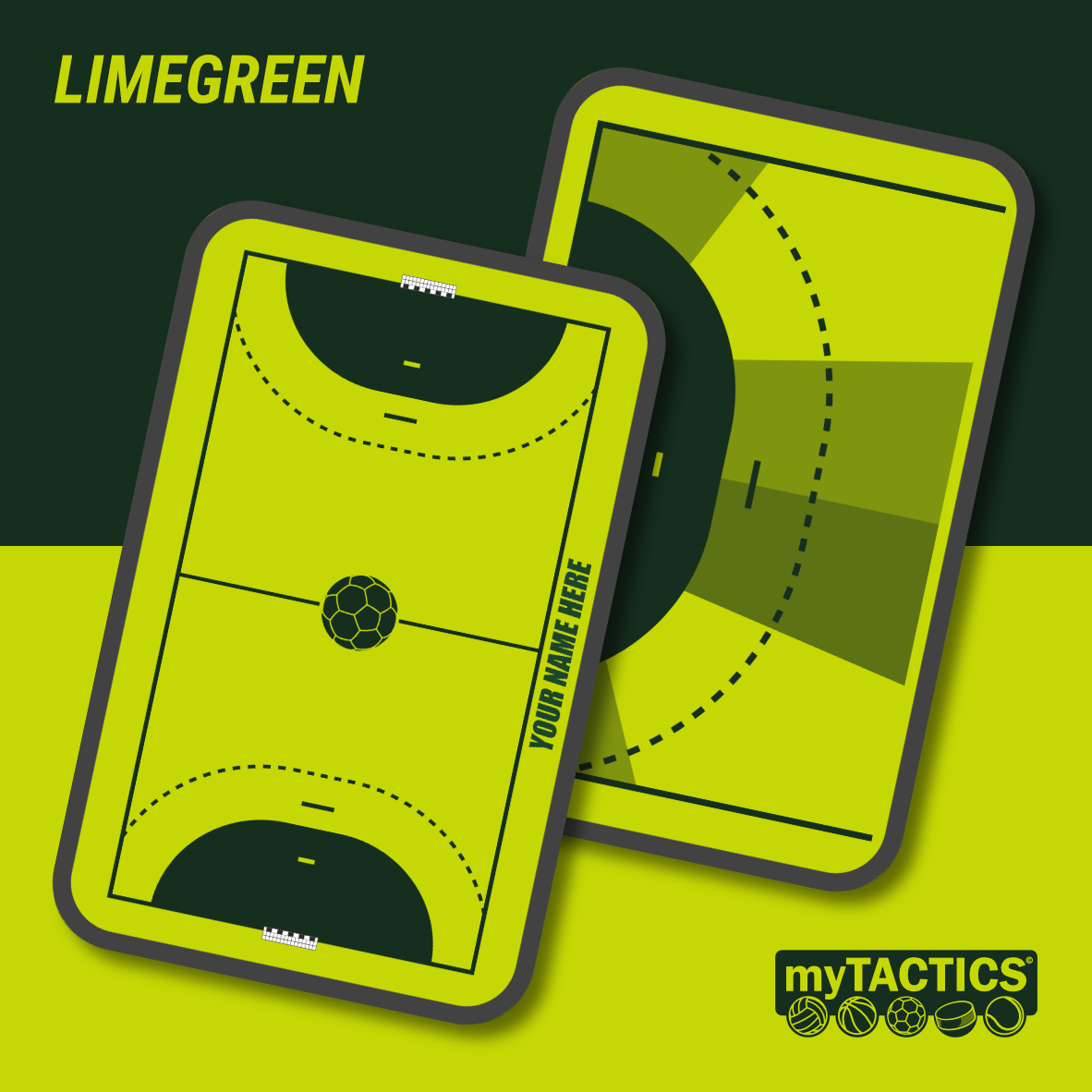 Pre-Designed Handball Coaching Board