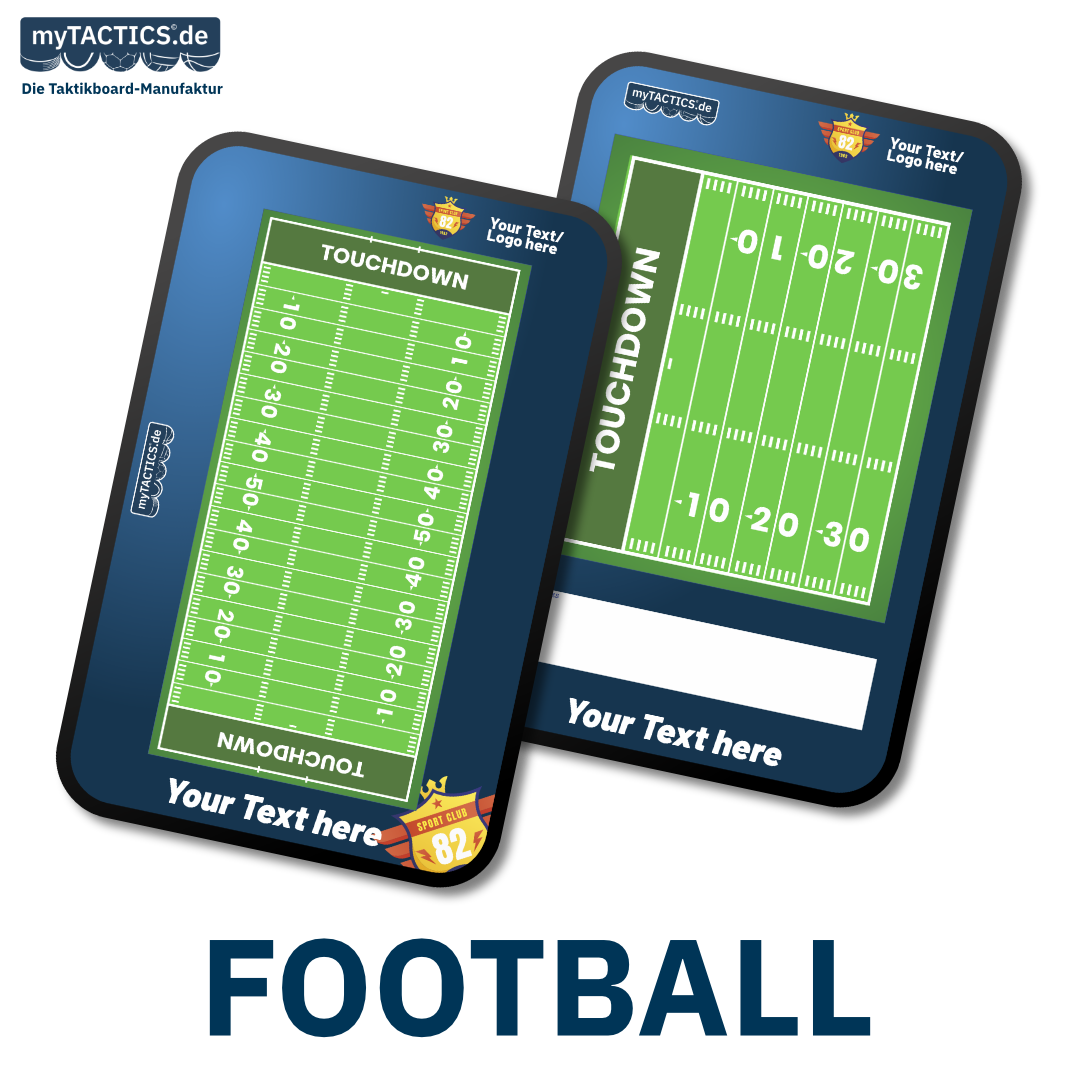 Tactics board American Football