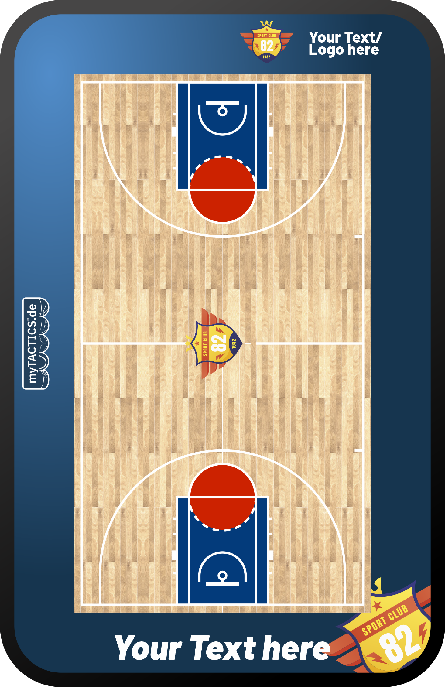 Taktiktafel Basketball
