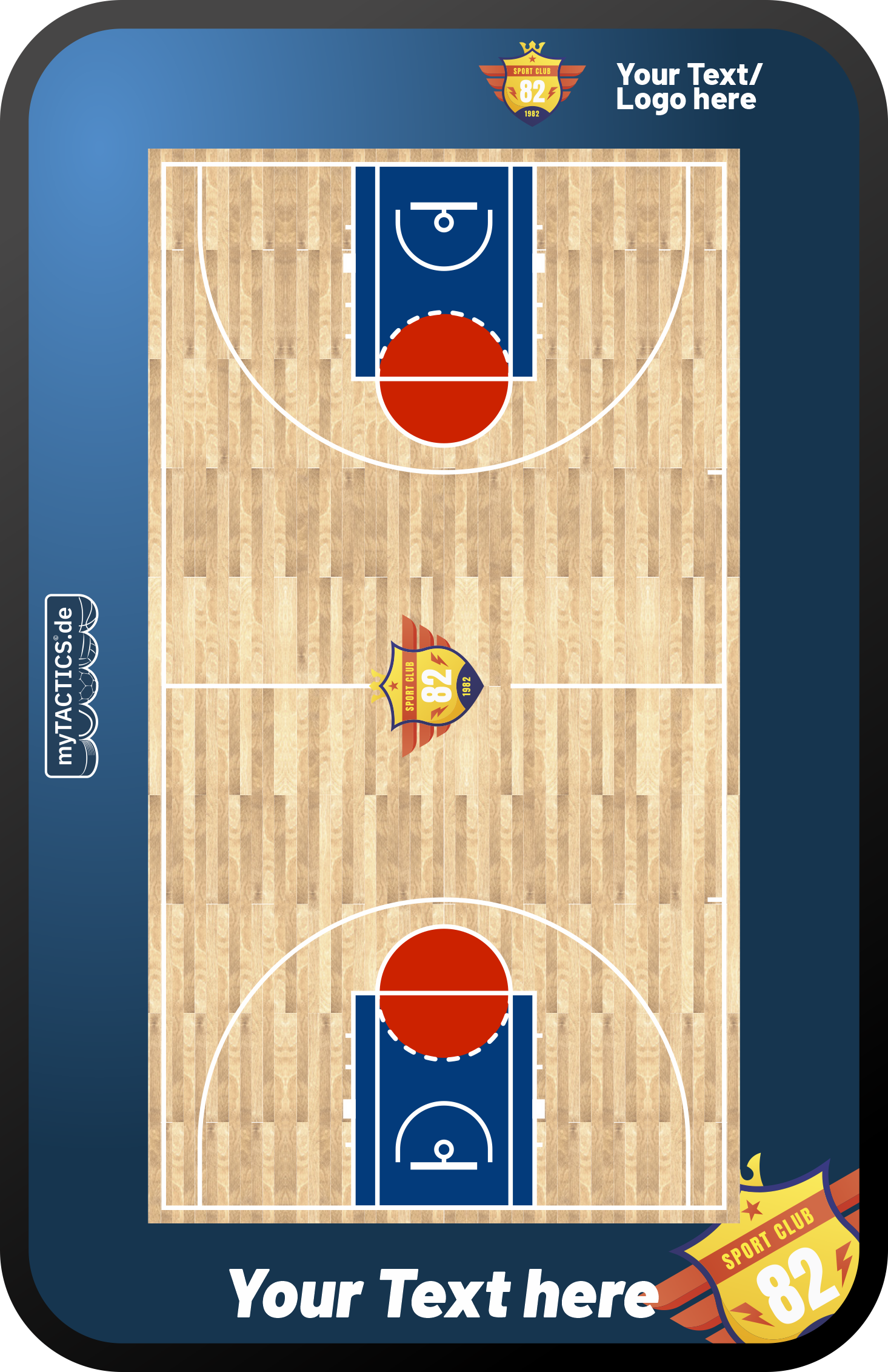 Basketball tactics board