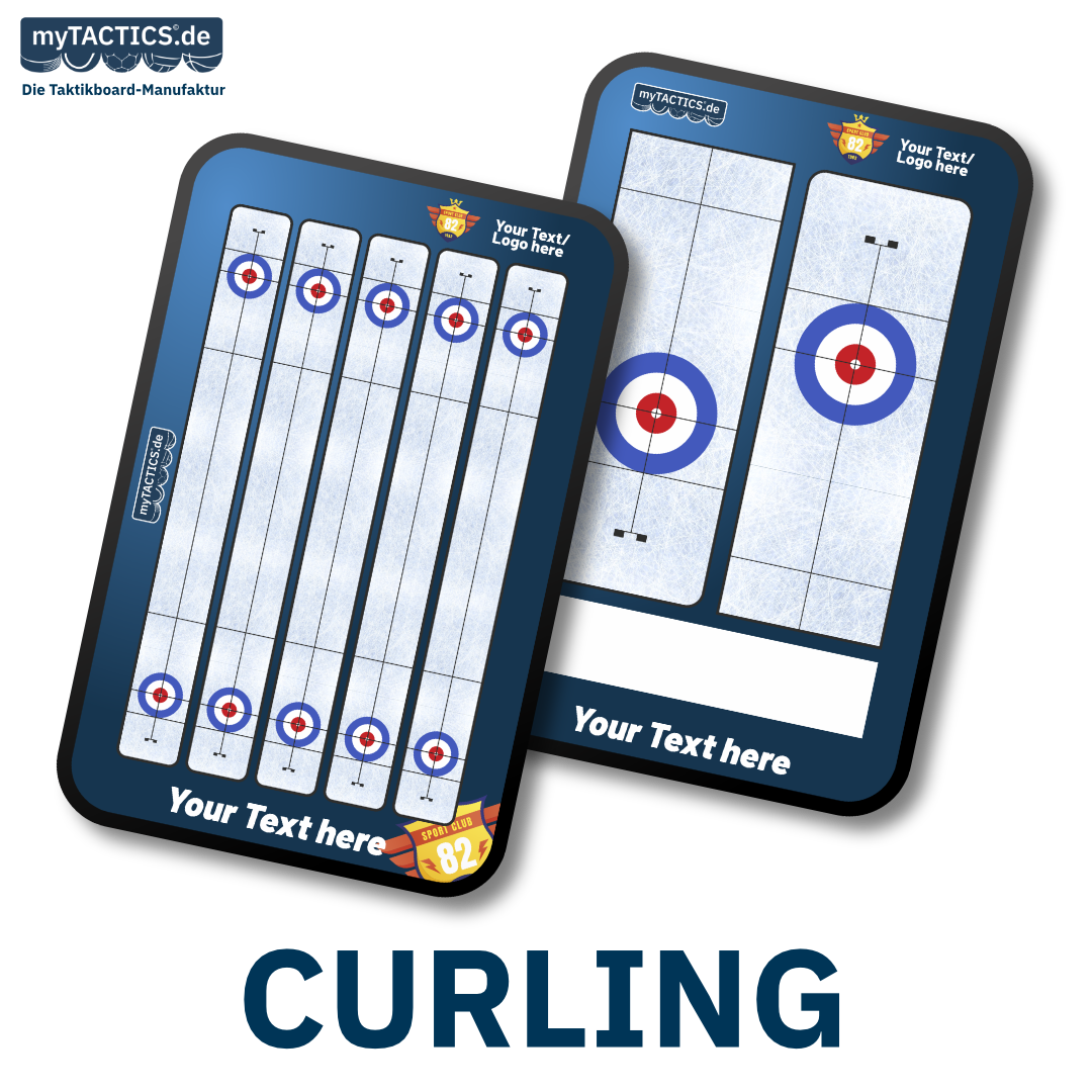 Curling tactics board