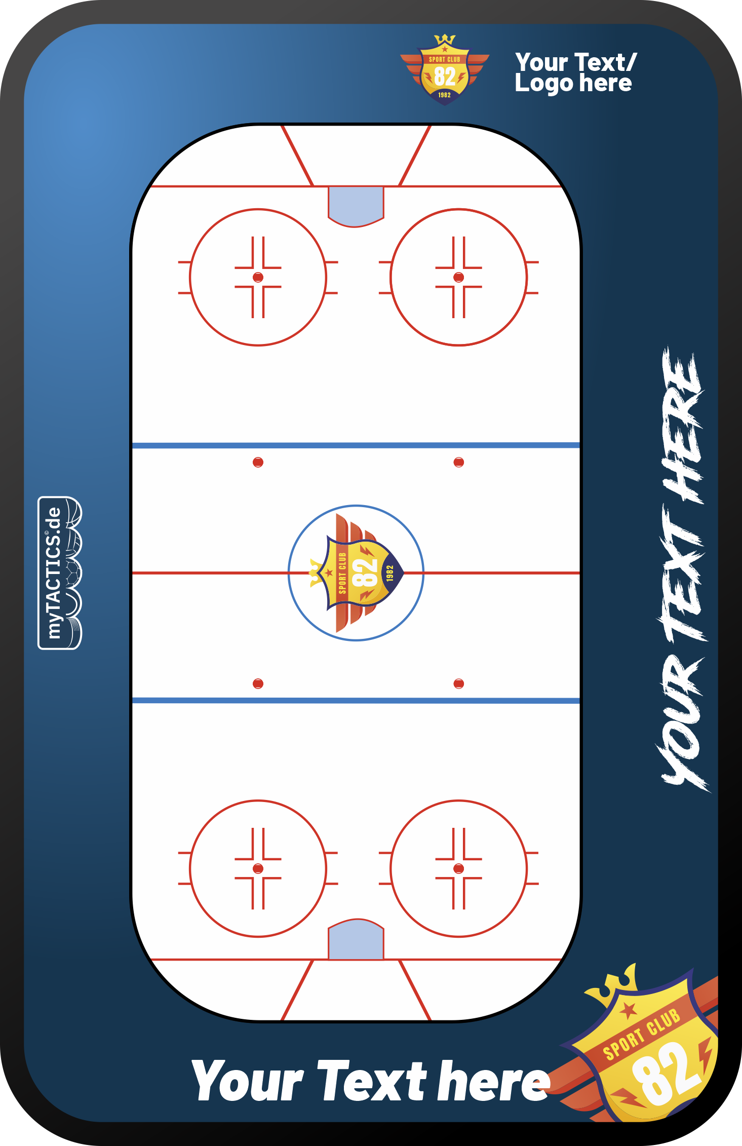 Taktiktafel Eishockey
