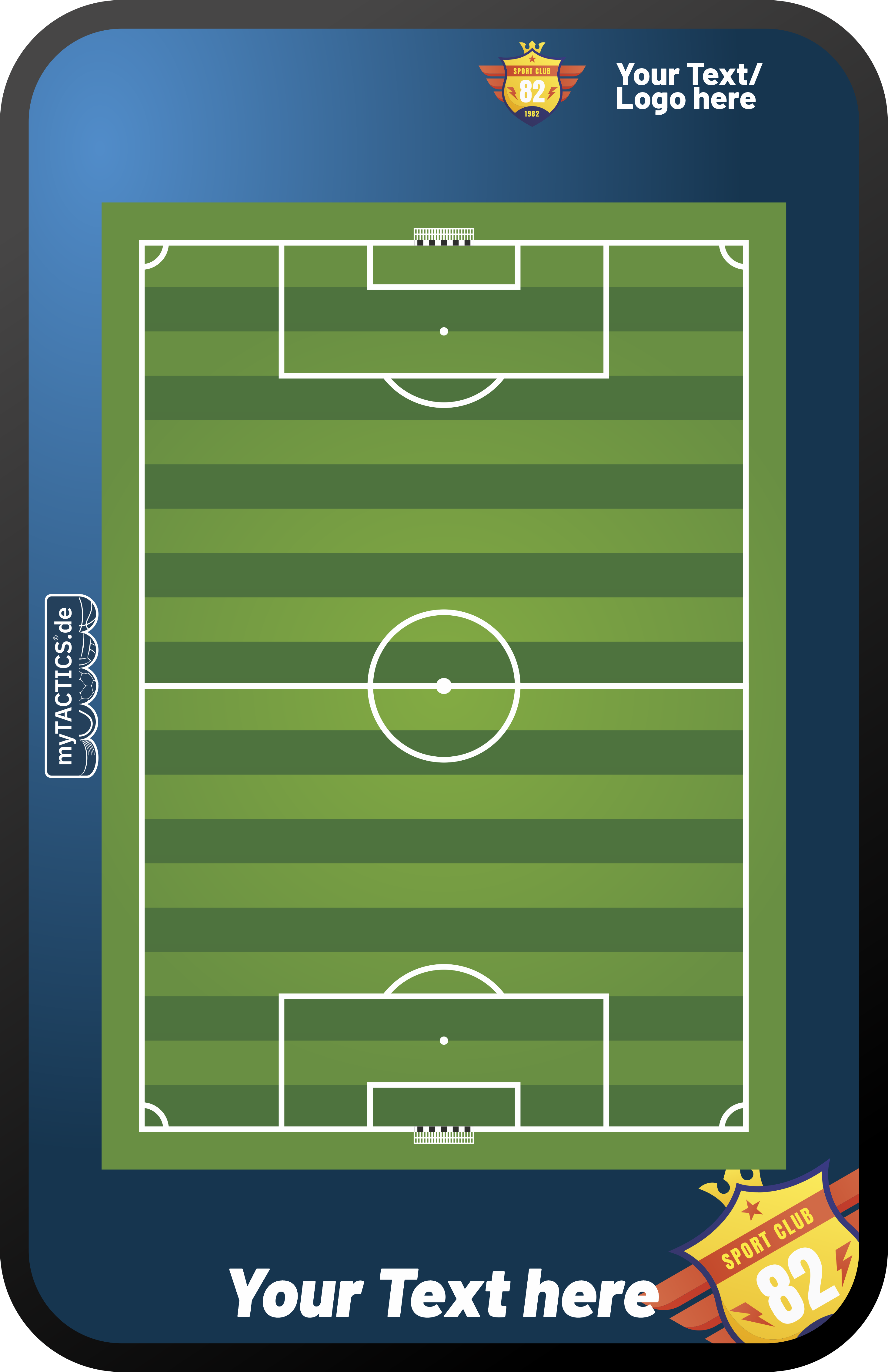 Soccer tactics board