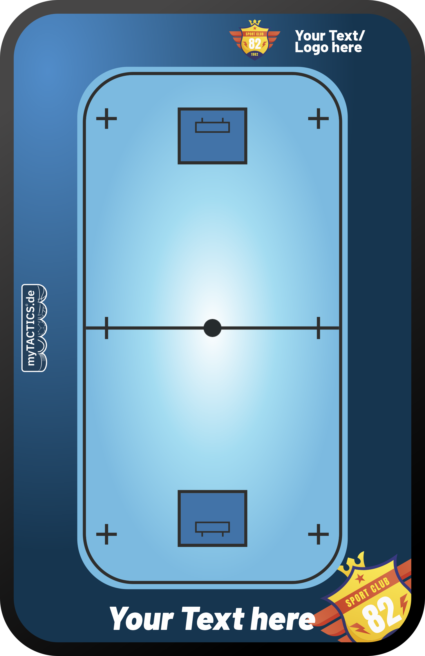 Taktiktafel Floorball