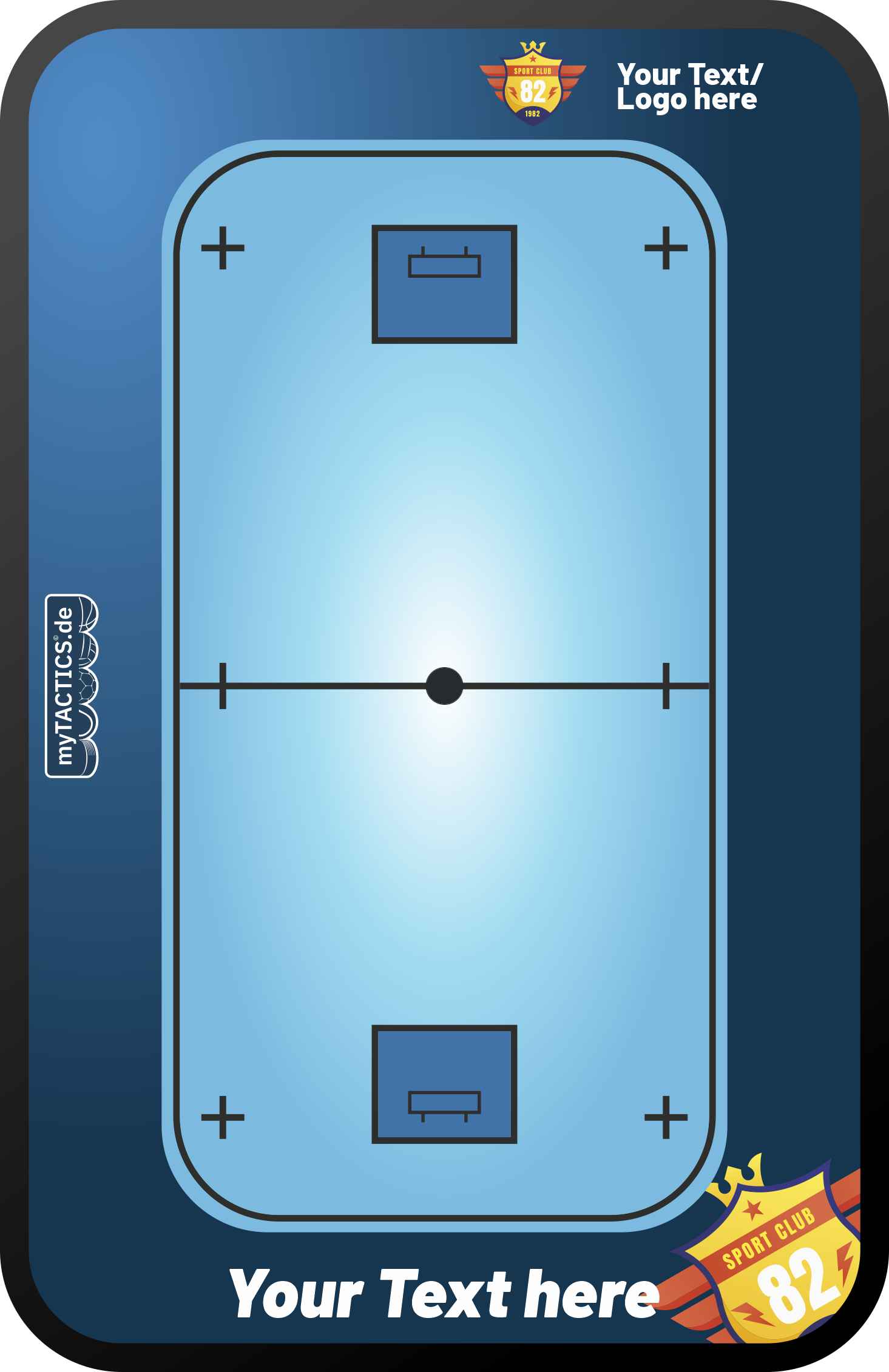 Floorball tactics board