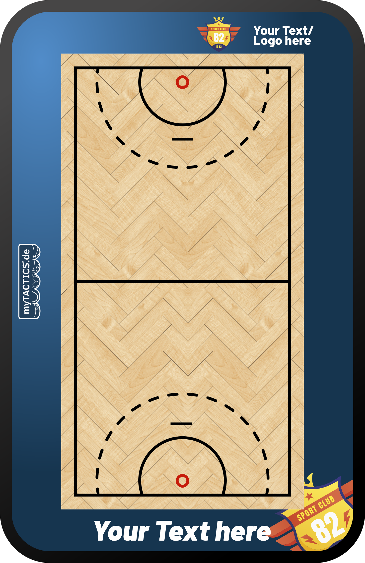 Basketball tactics board