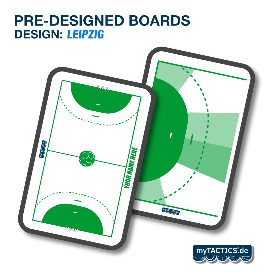 Pre-Designed Handball Coaching Board