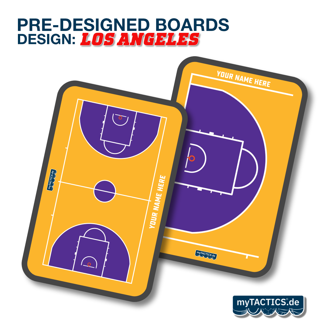 Pre-Designed Handball Coaching Board