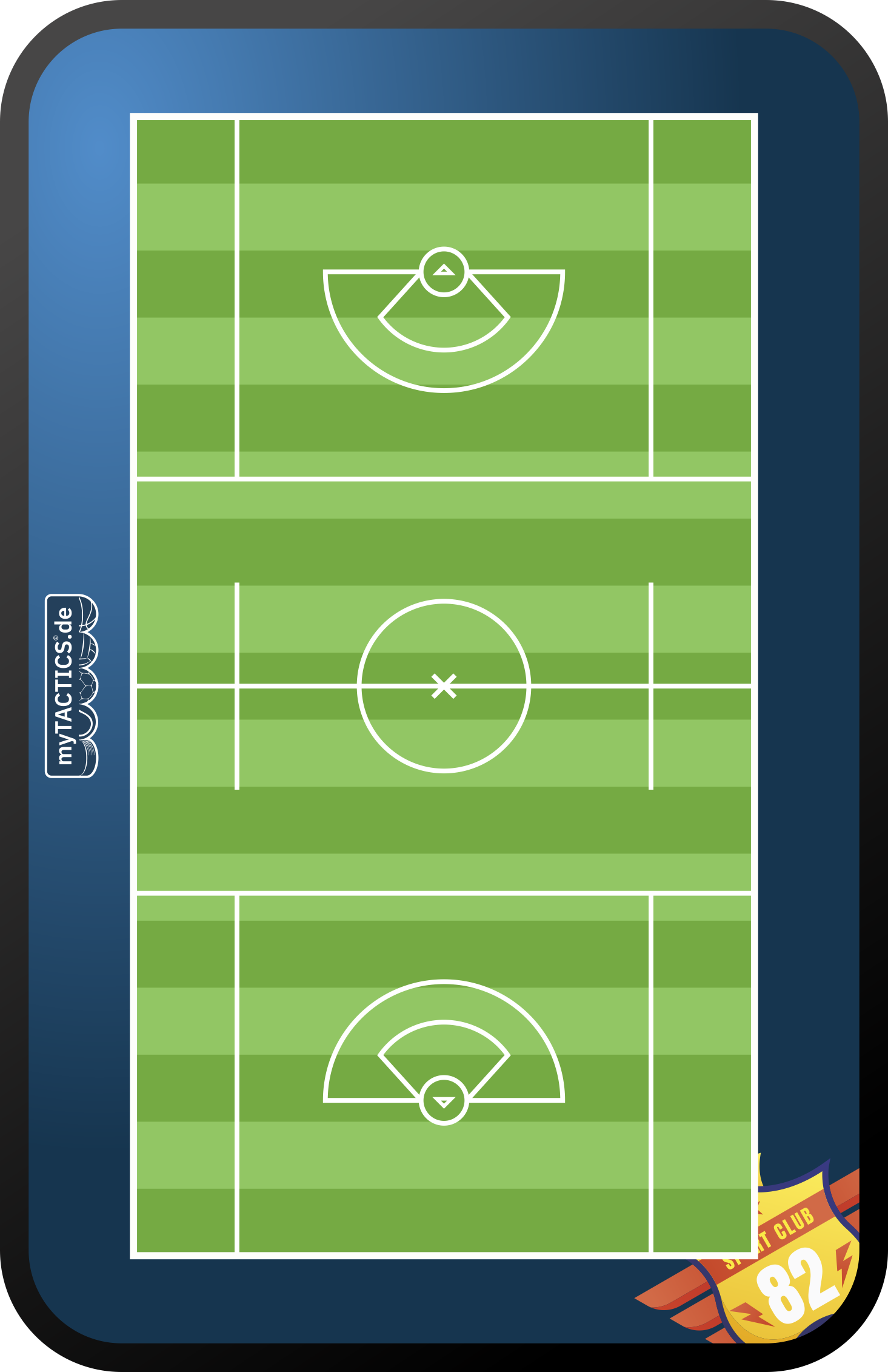 Lacrosse tactics board