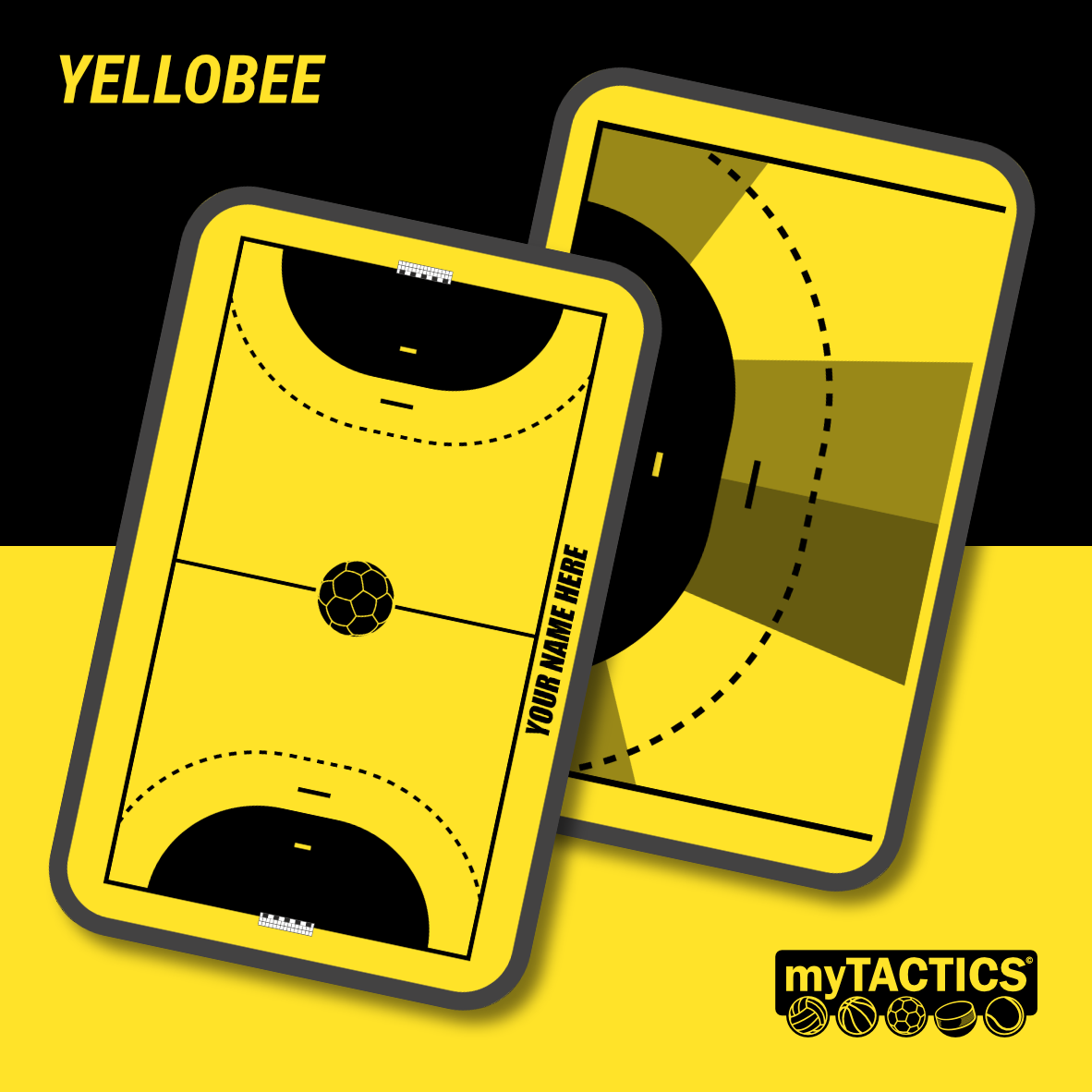 Pre-Designed Handball Coaching Board