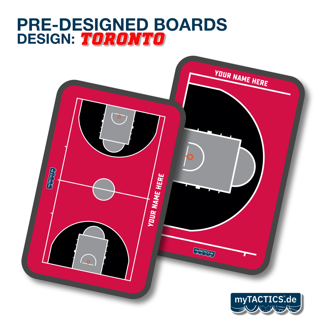 Pre-Designed Handball Coaching Board